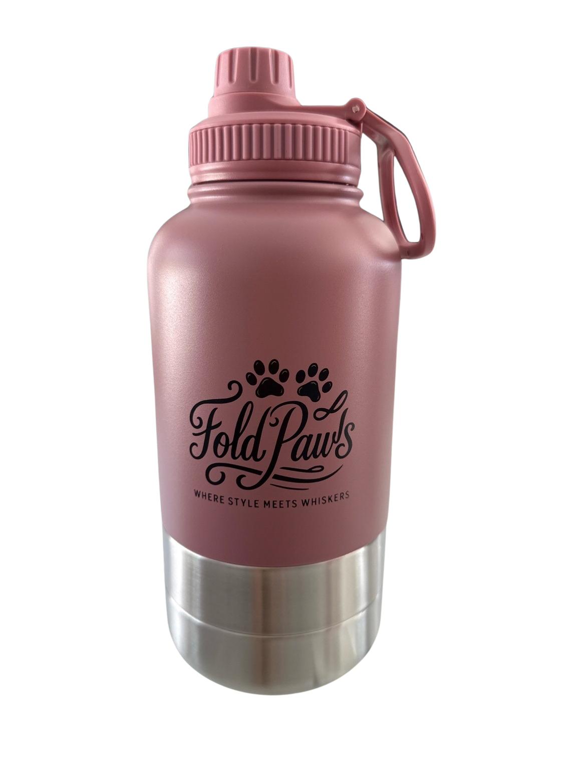 Fold Paws 3‑in‑1 Multifunctional Dog Canister with Waste Bag Holder — Lolalo Edition