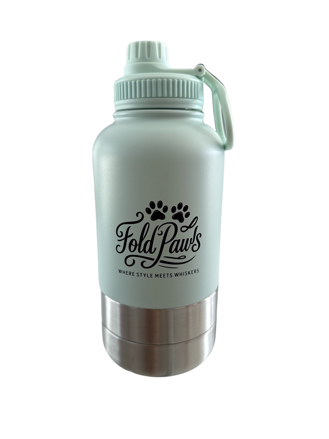 Fold Paws 3‑in‑1 Multifunctional Dog Canister with Waste Bag Holder — Lolalo Edition
