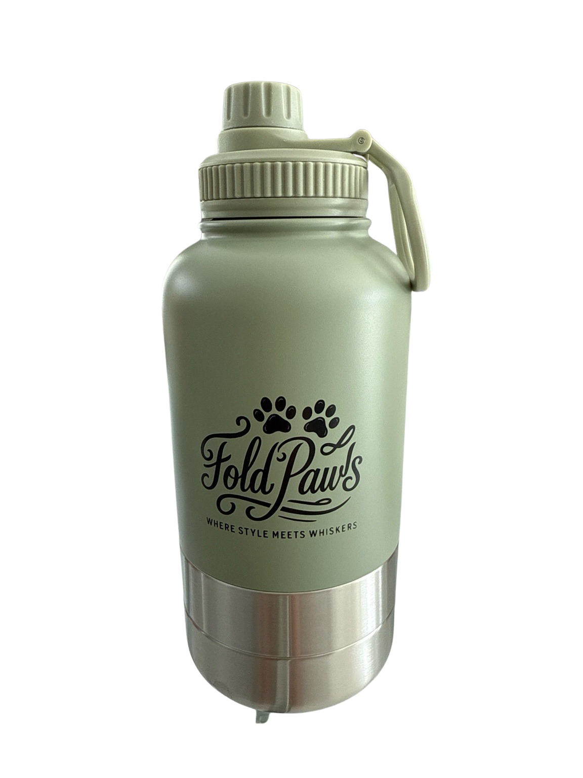 Fold Paws 3‑in‑1 Multifunctional Dog Canister with Waste Bag Holder — Lolalo Edition