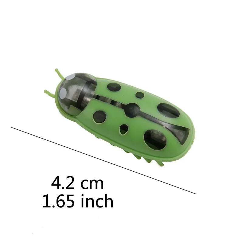Funny Electric Bug Cat Toy – Automatic Escape Mini Robot Insect with Vibration for Indoor Play