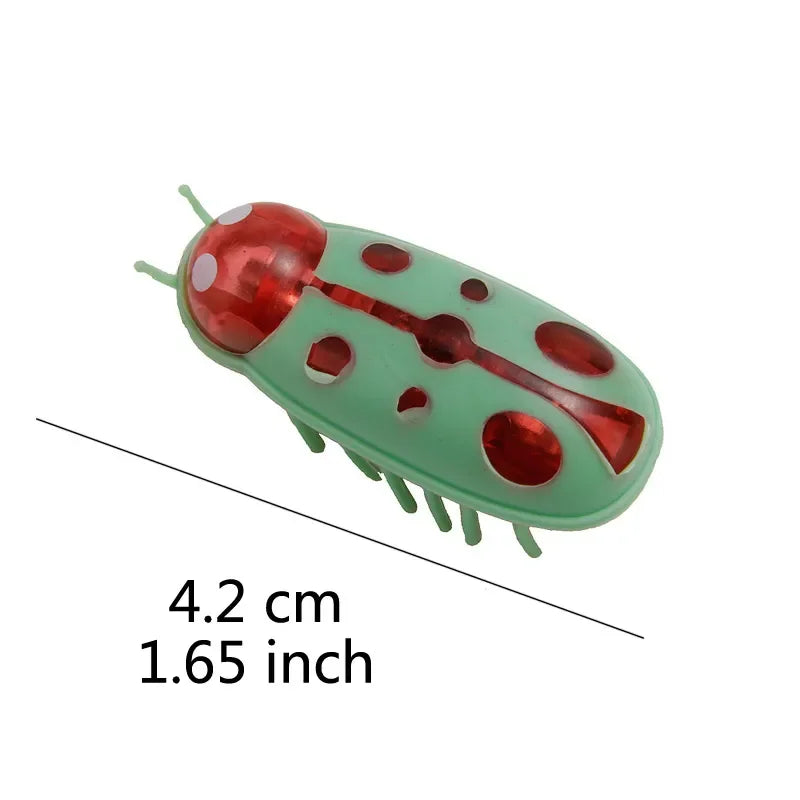 Funny Electric Bug Cat Toy – Automatic Escape Mini Robot Insect with Vibration for Indoor Play