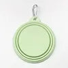 350ml Foldable Silicone Pet Bowl – Macaron Color Portable Dog & Cat Water Dish for Outdoor Travel