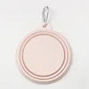 350ml Foldable Silicone Pet Bowl – Macaron Color Portable Dog & Cat Water Dish for Outdoor Travel