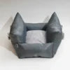 Luxury Dog Car Seat Bed – Soft Waterproof Travel Pet Seat with Safety Buckle for Small & Large Dogs