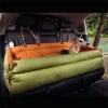 Luxury Faux Leather Dog Car Seat Bed – Double Booster Seats with Safety Buckle & Custom Logo Option