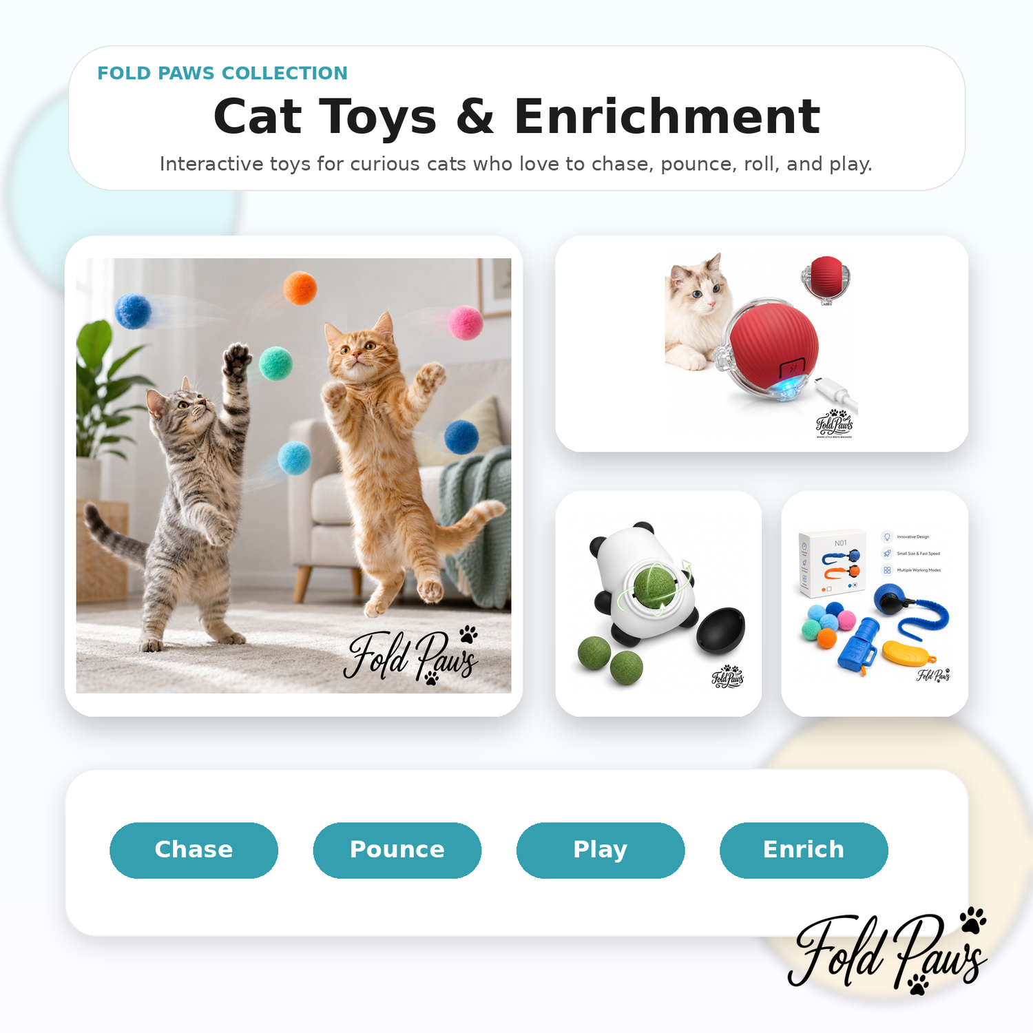 Cat Toys & Enrichment
