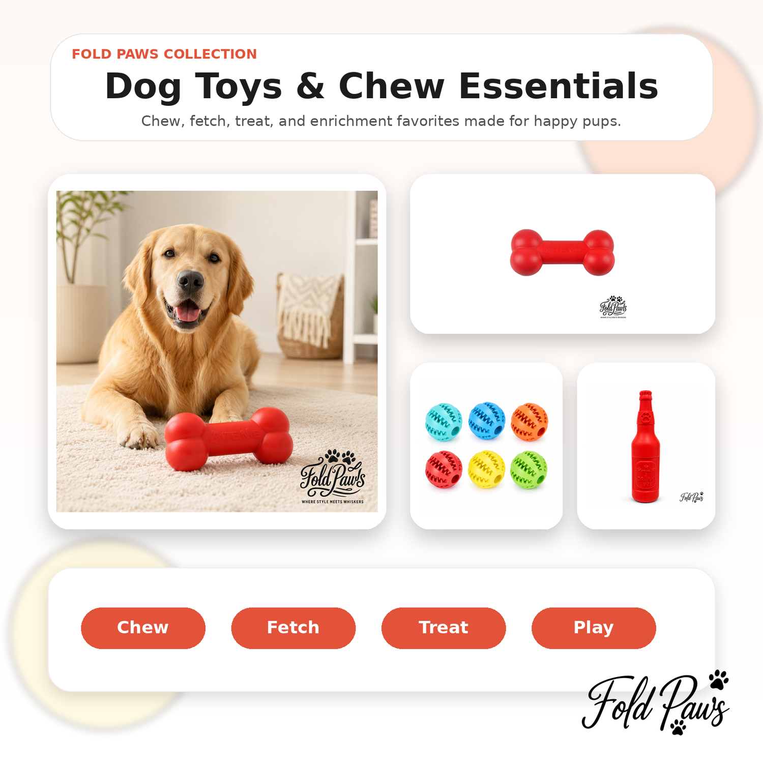 Dog Toys & Chew Essentials