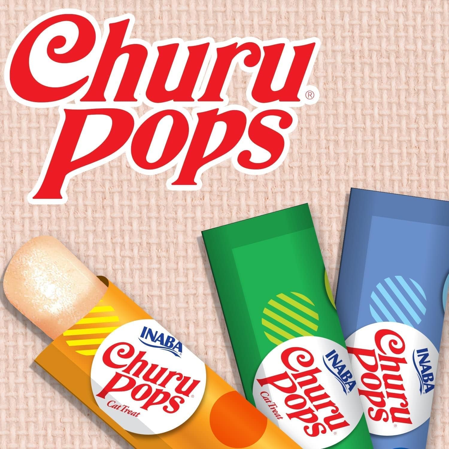 Churu Pops Moist and Chewy Cat Treat 2 Flavor Variety