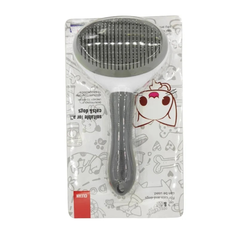 Self-Cleaning Pet Hair Remove Comb