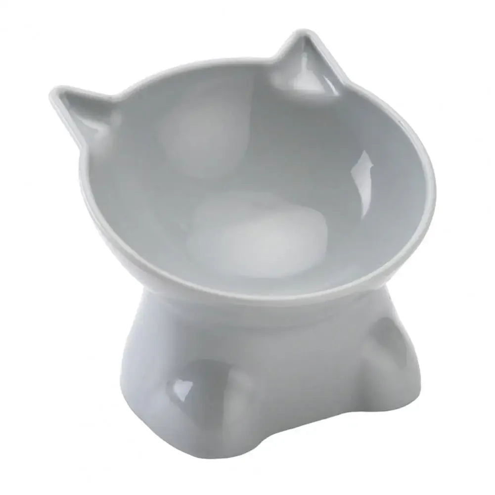 Tall Cat Bowl Dog Bowl Anti-Dumping 45°Neck Guard Cat Water Bowl Binaural Pet Feeding Cup Pet Feeding Bowls Pet Feeder