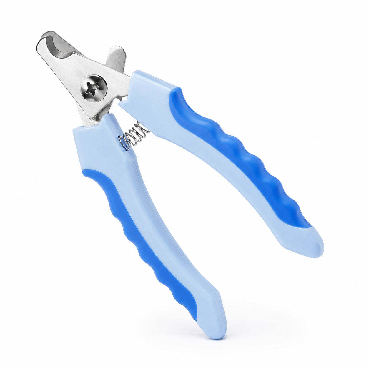 Fold Paws Comfort-Grip Pet Nail Clippers with Safety Guard – Cats & Small Dogs