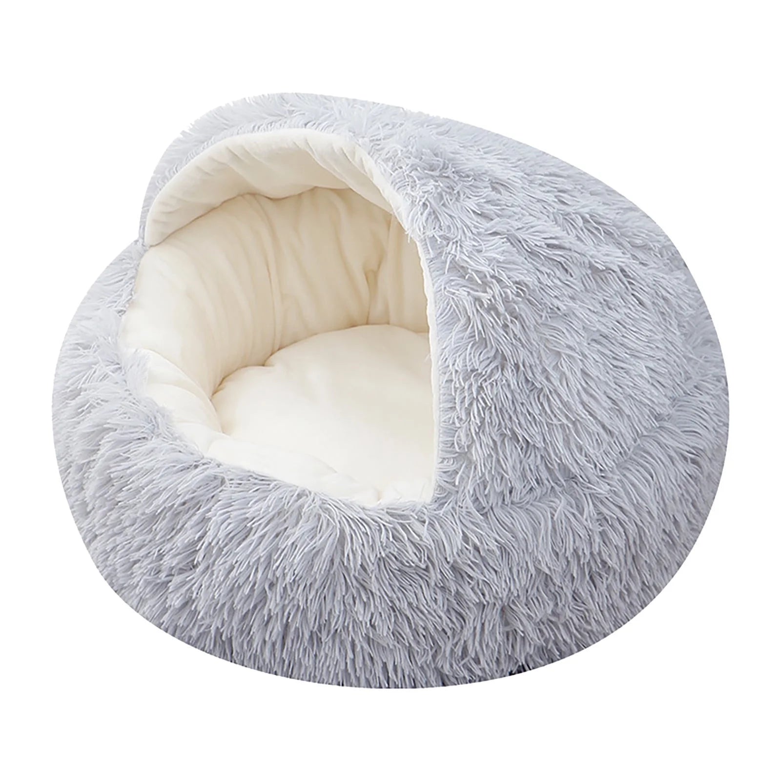 Pet Warm Bed Small and Medium Cat Bed Small Dog Cat Winter Pet Bed 15.7*15.7In