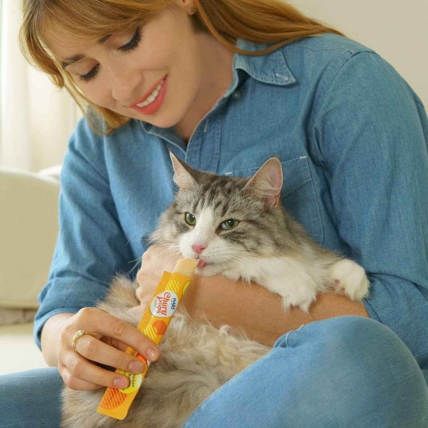 Churu Pops Moist and Chewy Cat Treat 2 Flavor Variety