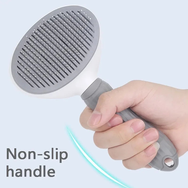 Self-Cleaning Pet Hair Remove Comb