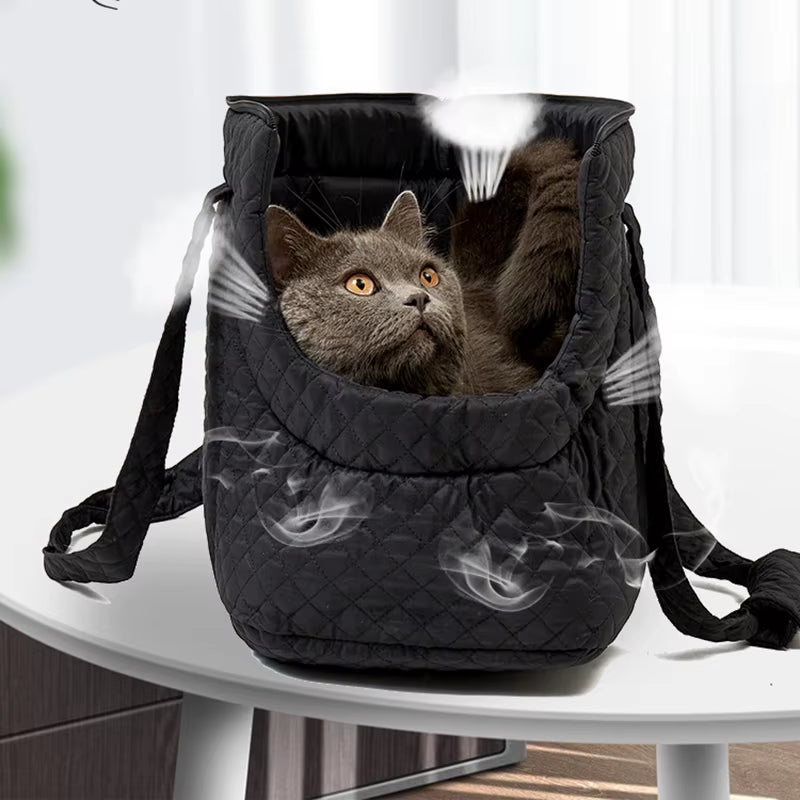 Fashion Cat Dog Handbag Warm Plush Pet Carrier Bags for Small Dogs Cats Chihuahua Sphynx Kitten Winter Pet Outdoor Supplies