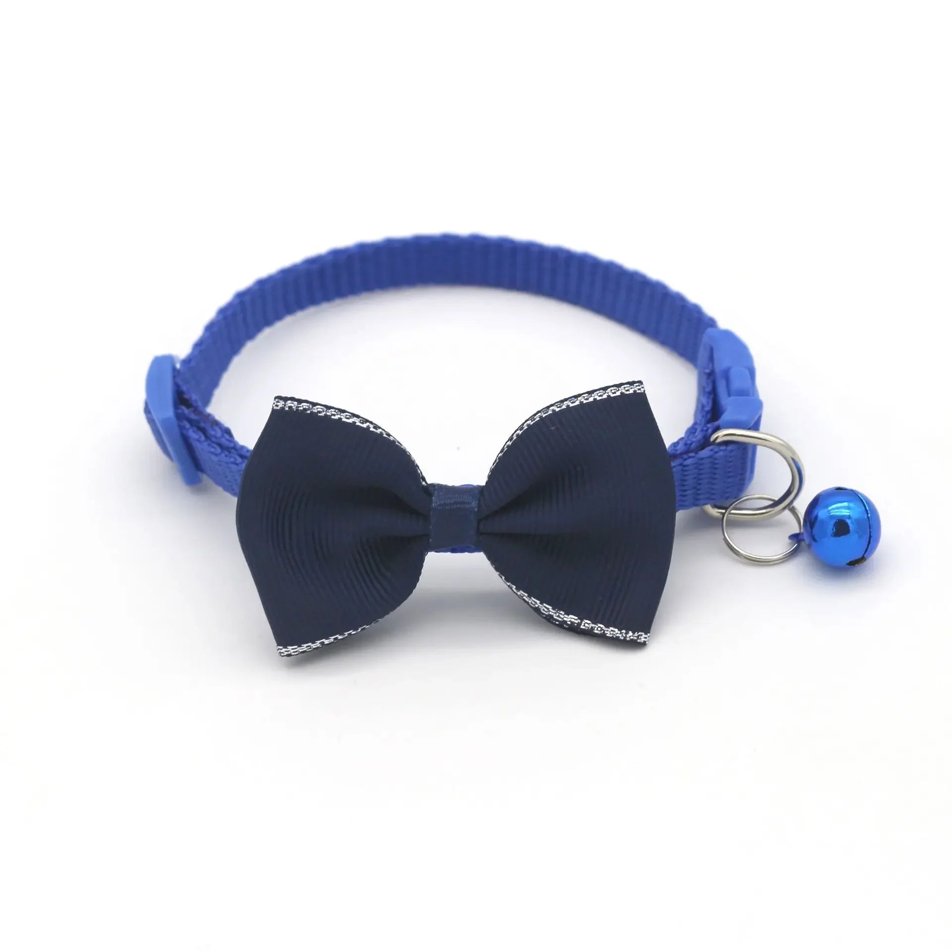 Adorable Multicolor Adjustable Pet Bow Bell Collars - Perfect Accessories for Your Furry Friends!