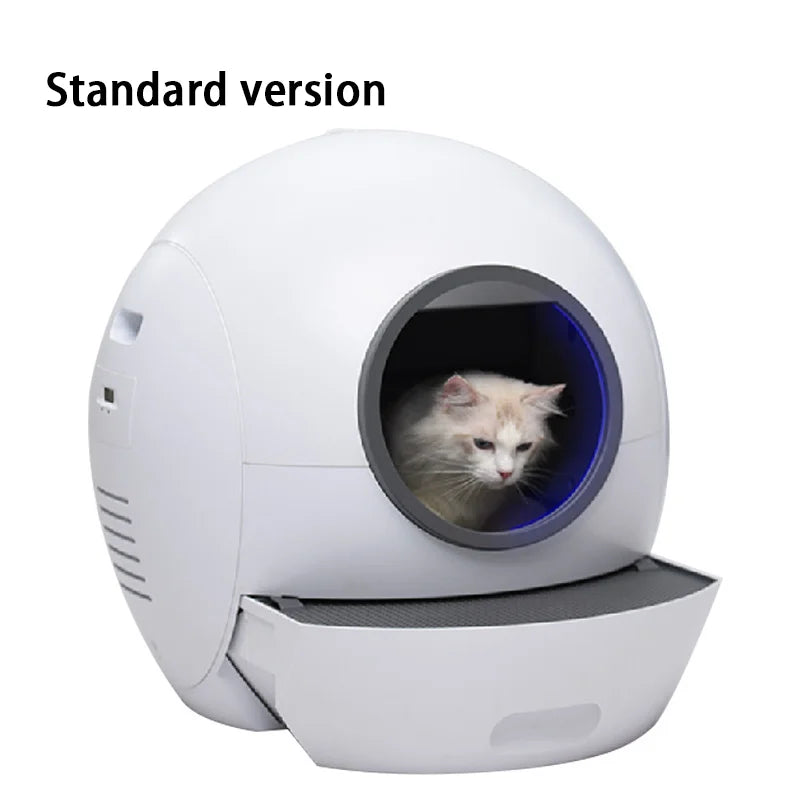 Automatic Smart Cat Litter Box Self-Cleaning Cat Litter Box Cat Toilet Large Fully Enclosed Cat Litter Box Pet Cat Supplies