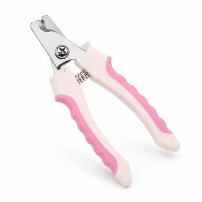 Fold Paws Comfort-Grip Pet Nail Clippers with Safety Guard – Cats & Small Dogs