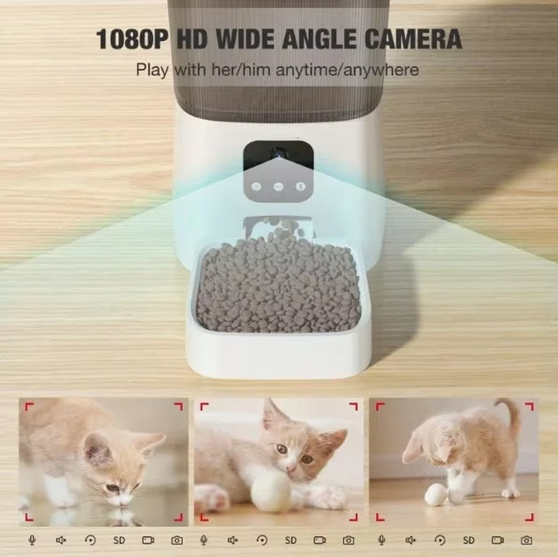 7L Automatic Dog Feeder Wifi Smart Dry Food Dispenser for Pets Cat Dog APP Control Pet Feeder Dog Products