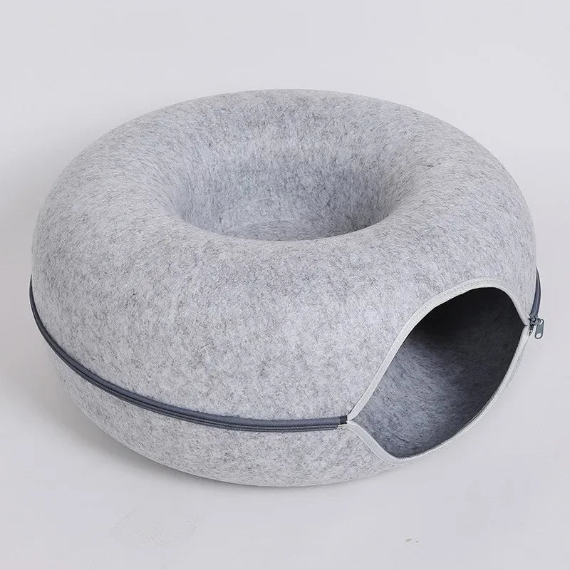 Vip Donut Cat Bed Pet Tunnel