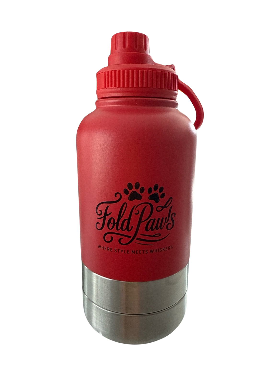 Fold Paws 3‑in‑1 Multifunctional Dog Canister with Waste Bag Holder — Lolalo Edition - Fold Paws
