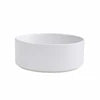 Ceramic Pet Bowl for Dog Cat Round Durable Double Dish Food Water Elevated Feeder with Wood Stand Accessories