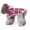 Custom Logo Large Clear Summer Raincoat for Dogs Premium Polyester Pet Supplies with Luxury Simple Hood Modern Classic Style