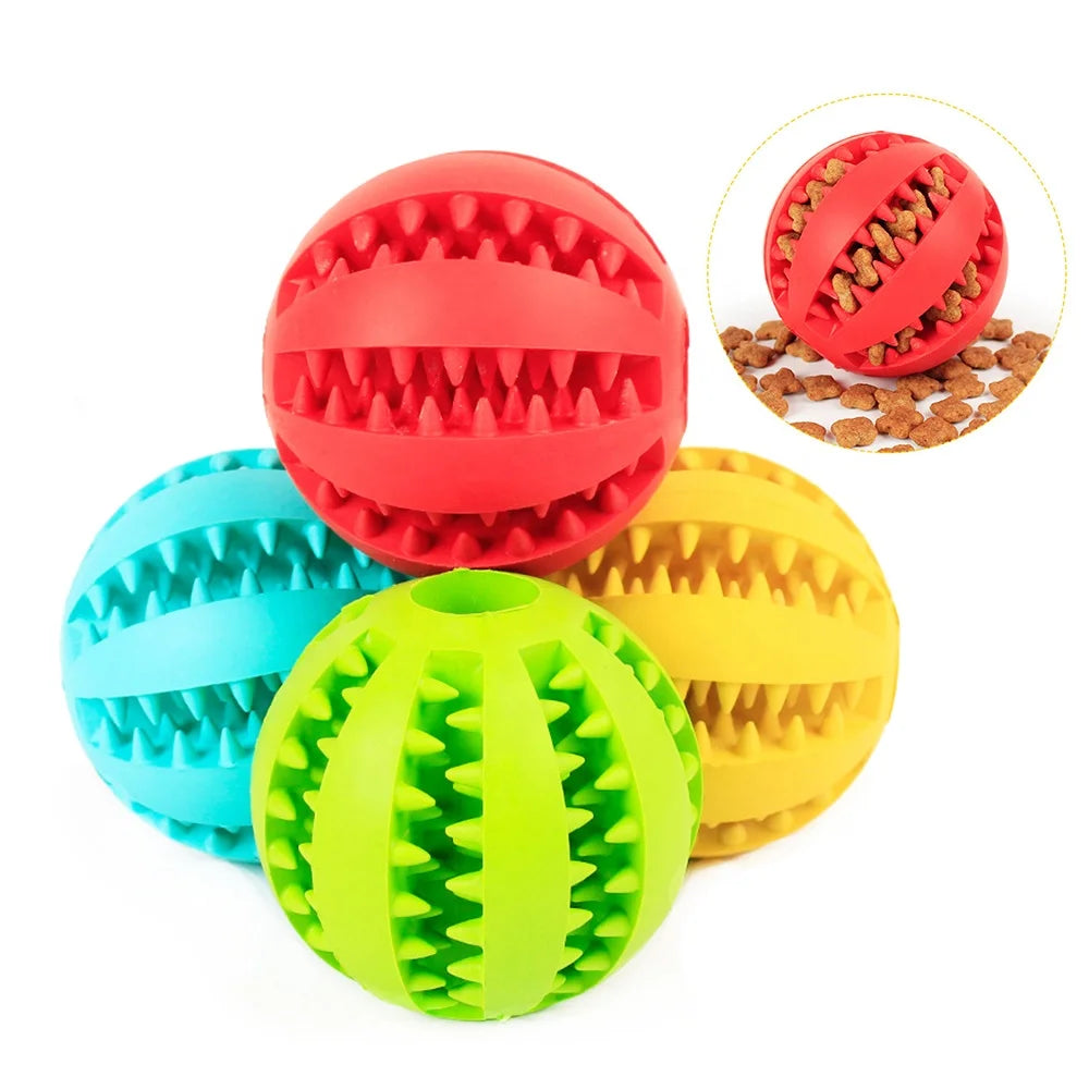 Eco-friendly Nontoxic Rubber Dog Chew Toy Funny Light Training Feeder for Teeth Cleaning Pet Toy