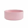 Ceramic Pet Bowl for Dog Cat Round Durable Double Dish Food Water Elevated Feeder with Wood Stand Accessories
