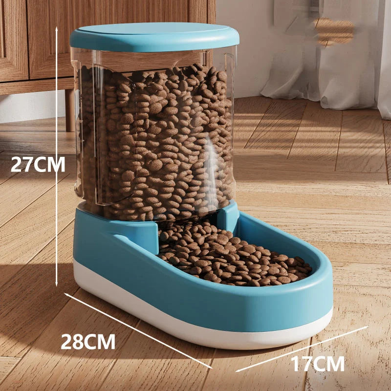 Automatic Pet Feeder and Water Dispenser for Cats and Dogs Gravity Dual Bowl Pet Feeder