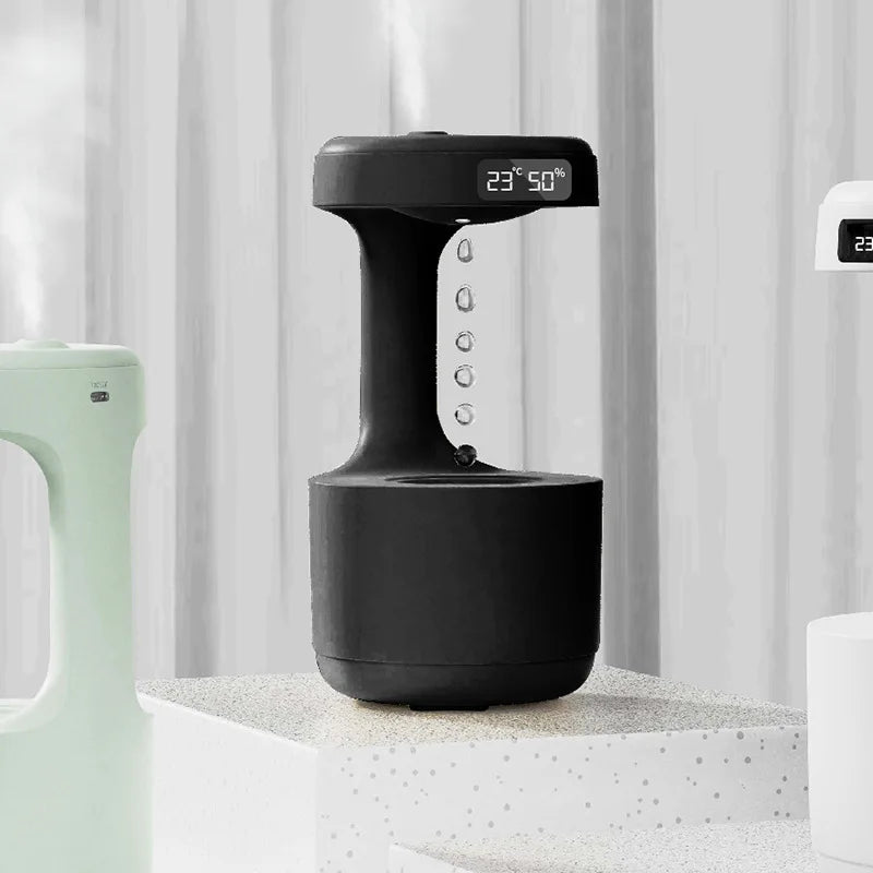 Automatic Cat Water Fountain – Ultra-Quiet Anti-Gravity Dispenser with LED Display & Smart Pump - Fold Paws