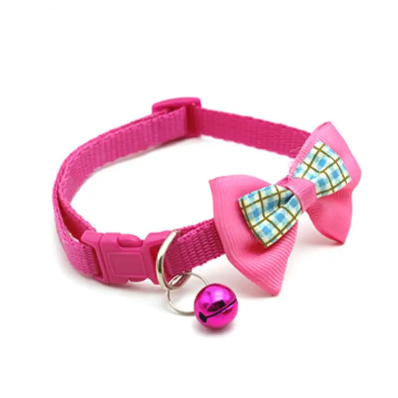 Adjustable Cute Cat Bow Collars