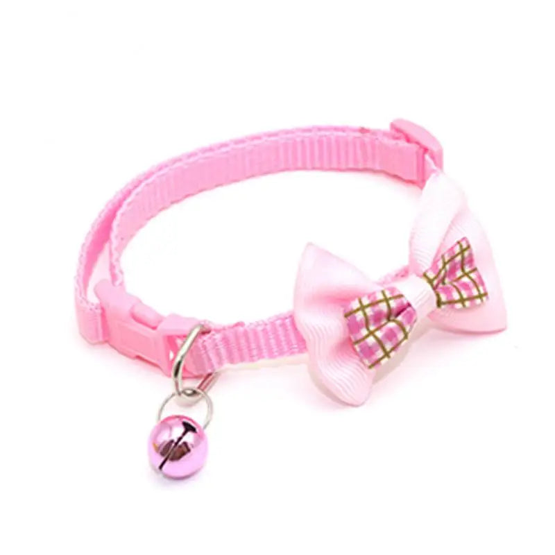 Adjustable Cute Cat Bow Collars