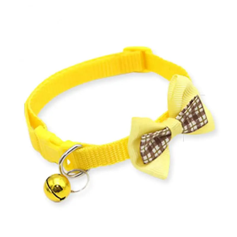 Adjustable Cute Cat Bow Collars