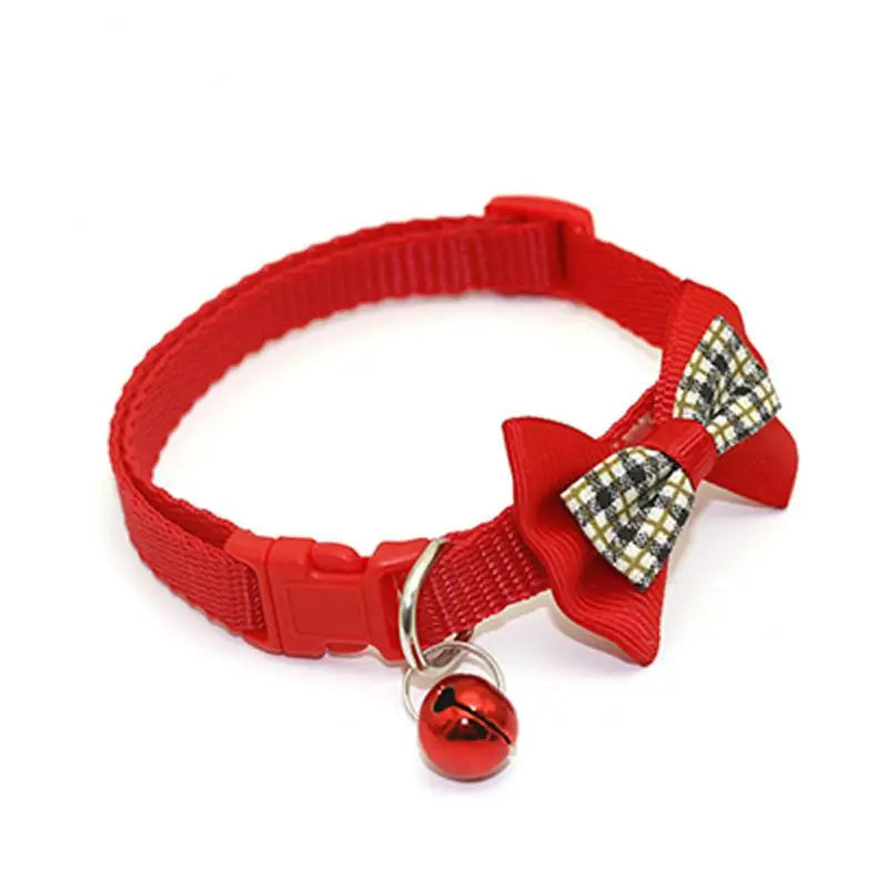 Adjustable Cute Cat Bow Collars