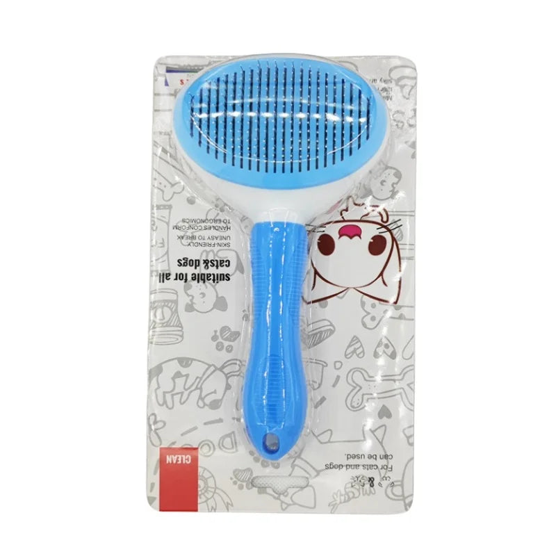 Self-Cleaning Pet Hair Remove Comb