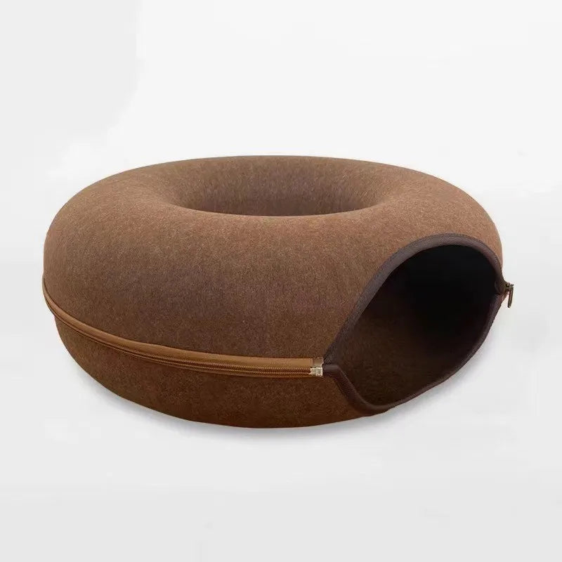 Vip Donut Cat Bed Pet Tunnel