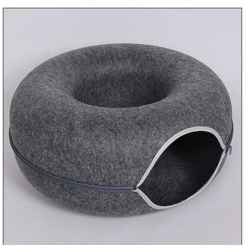 Vip Donut Cat Bed Pet Tunnel