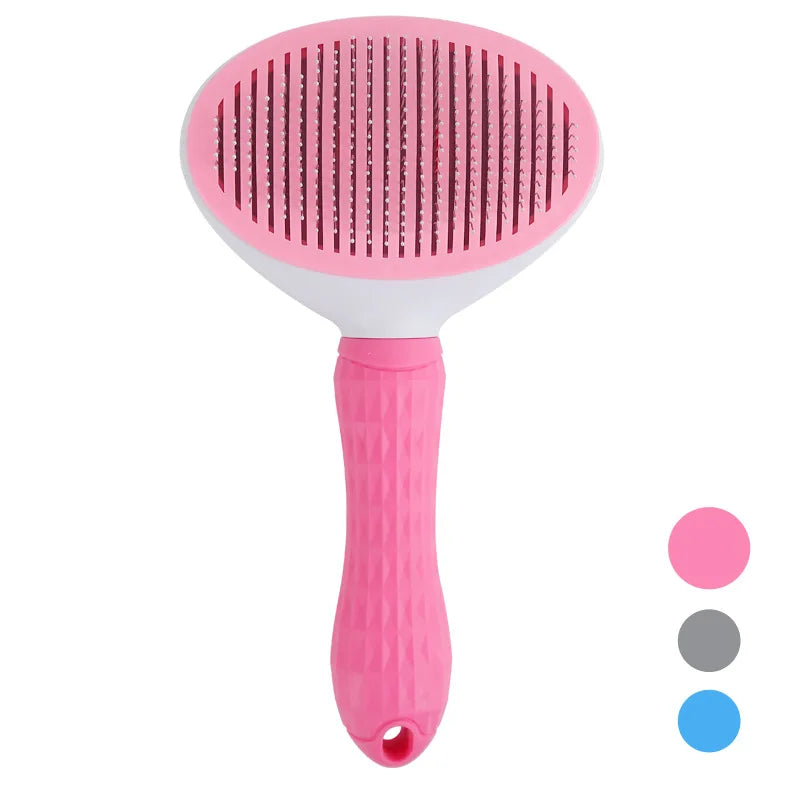 Self-Cleaning Pet Hair Remove Comb