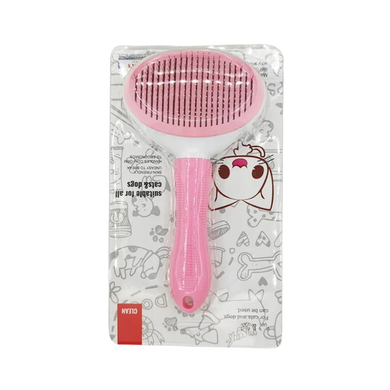 Self-Cleaning Pet Hair Remove Comb