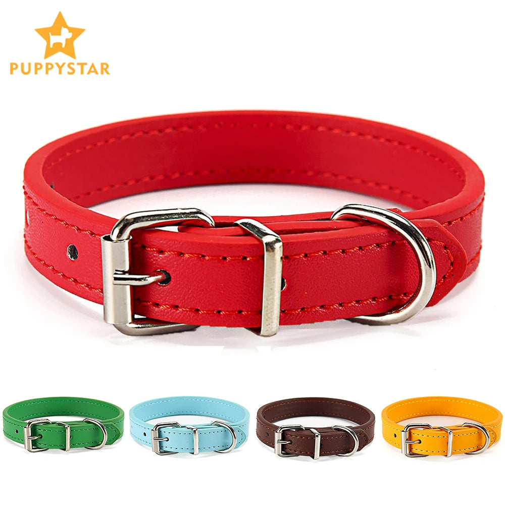 Cat Collar Safety Puppy Collar Chihuahua Solid Dog Collar for Cats Kitten Pet Cat Collars Adjustable Pet Leash Cat Lead Supplies