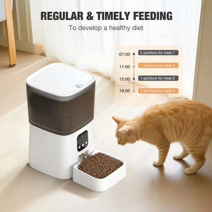 7L Automatic Dog Feeder Wifi Smart Dry Food Dispenser for Pets Cat Dog APP Control Pet Feeder Dog Products