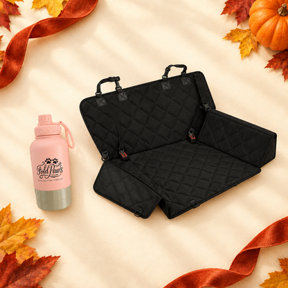 Fall-themed Fold Paws travel duo