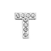Rhinestone Slide Letter Charms – A-Z Stainless Steel 10mm Bling Alphabet for Pet Collars & DIY Accessories - Fold Paws
