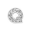 Rhinestone Slide Letter Charms – A-Z Stainless Steel 10mm Bling Alphabet for Pet Collars & DIY Accessories - Fold Paws