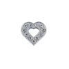 Rhinestone Slide Letter Charms – A-Z Stainless Steel 10mm Bling Alphabet for Pet Collars & DIY Accessories - Fold Paws