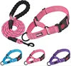 Reflective Dog Collar – Adjustable Soft Neoprene Padded Nylon Pet Collar for All Dog Sizes - Fold Paws