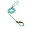 Nylon Slip Rope Dog Leash with Spring – Adjustable Heavy-Duty Training Lead for Small to Large Dogs - Fold Paws