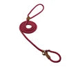 Nylon Slip Rope Dog Leash with Spring – Adjustable Heavy-Duty Training Lead for Small to Large Dogs - Fold Paws