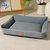 Luxury Canvas Pet Bed Large Chew Proof Extra Dog Beds Waterproof and Bite-resistant Dog Bed - Fold Paws